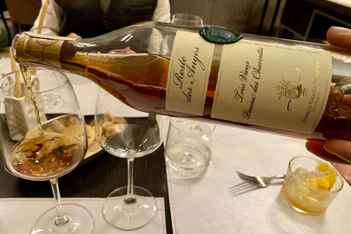 La cucina di chef Claudio Sadler incorona il Pineau des Charentes La cucina di chef Claudio Sadler incorona il Pineau des Charentes