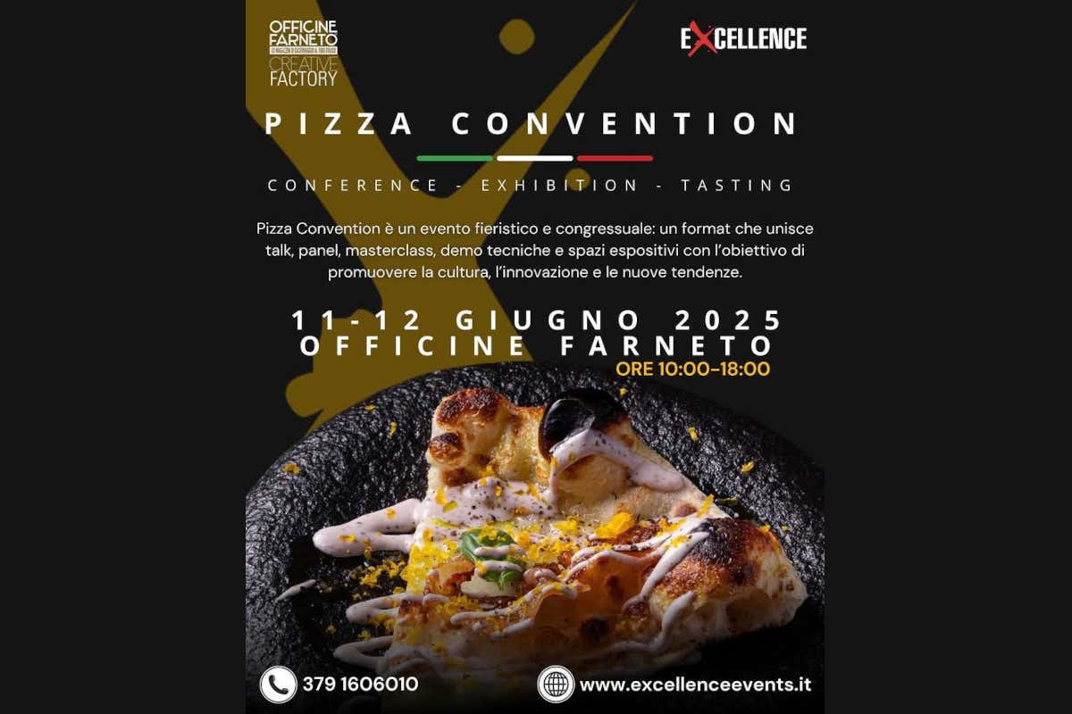 Pizza Convention Roma: il congresso sulla pizza italiana alle Officine Farneto