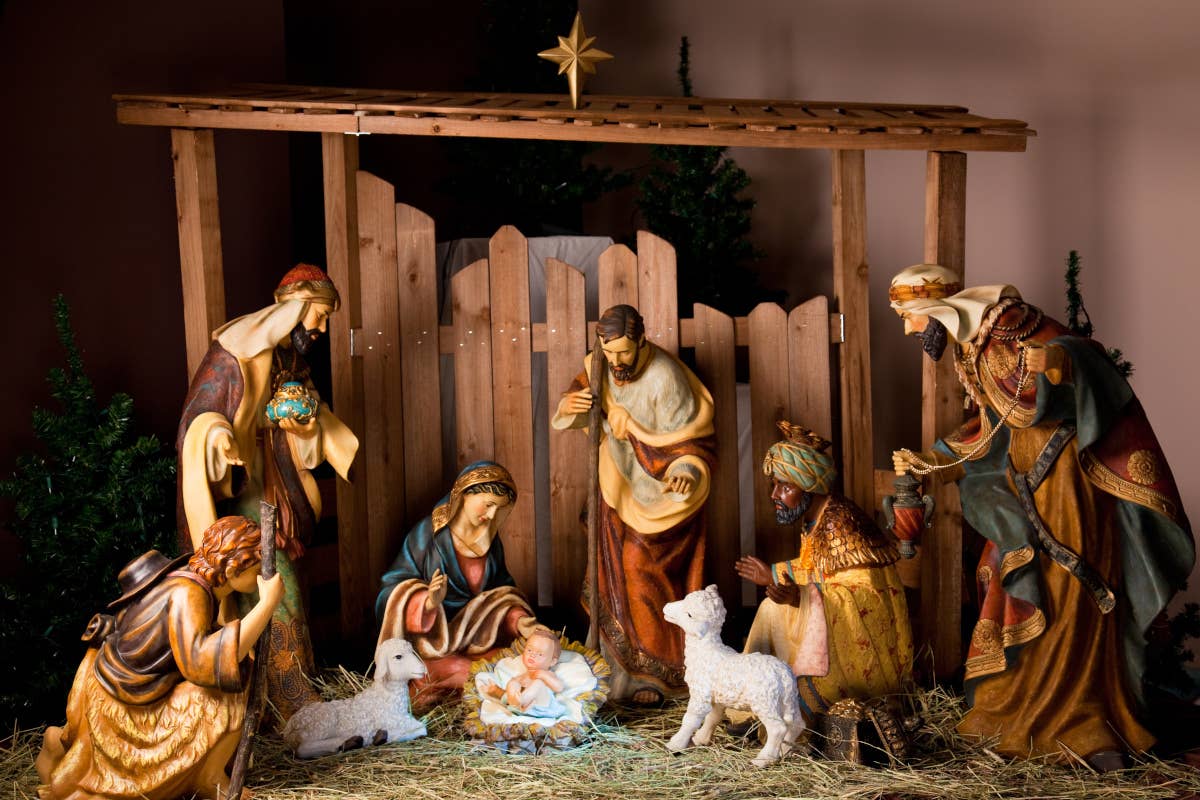 Natale con il presepe: 6 italiani su 10 lo allestiscono