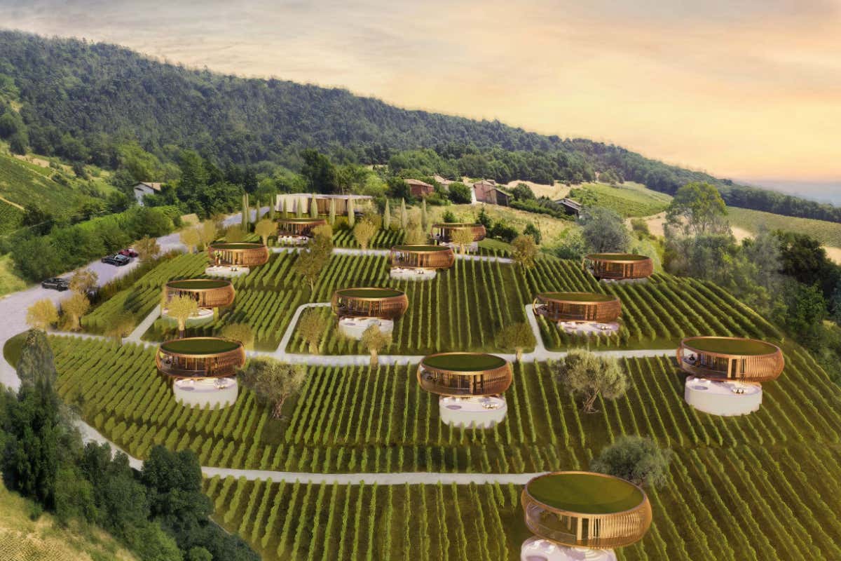 Progetto Wine Village Resort a Casteggio, come investire tra vigne e ospitalità