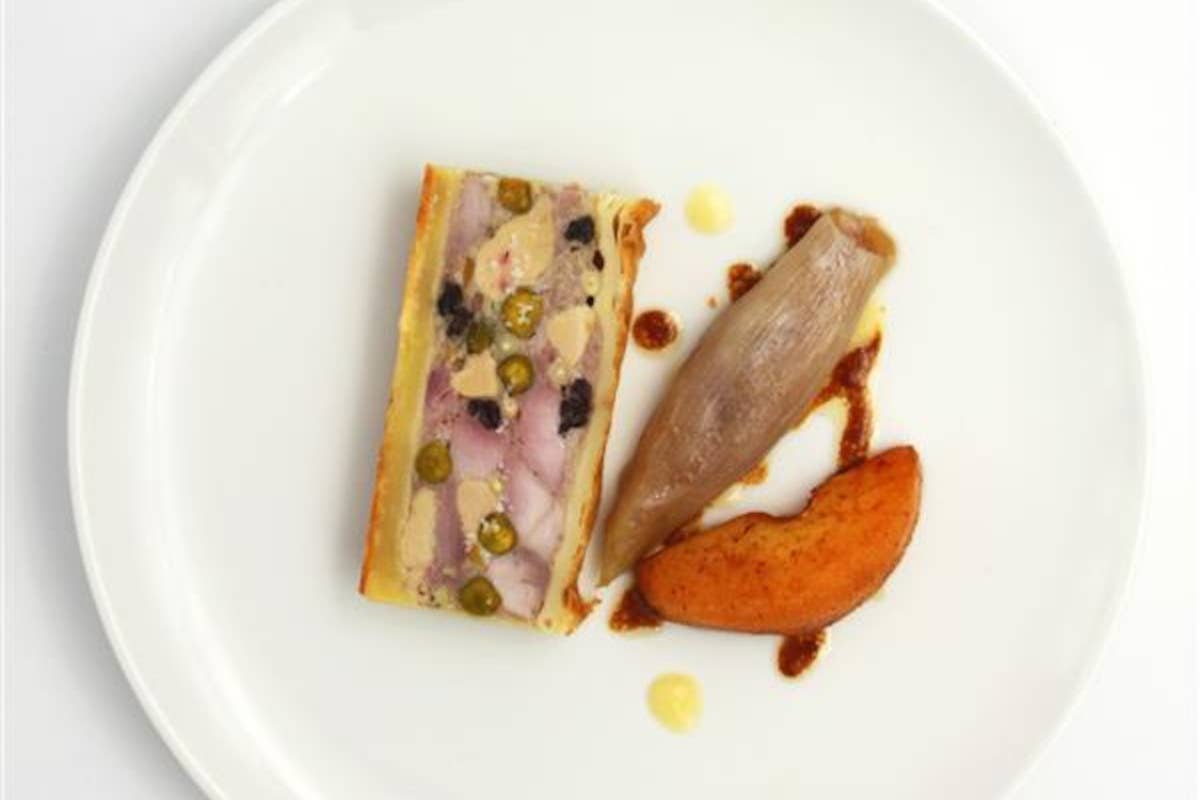 Pâté in crosta di quaglia e frutta secca