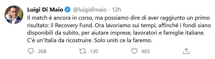 Recovery Fund, da Conte a Salvini Una politica opportunista sui social
