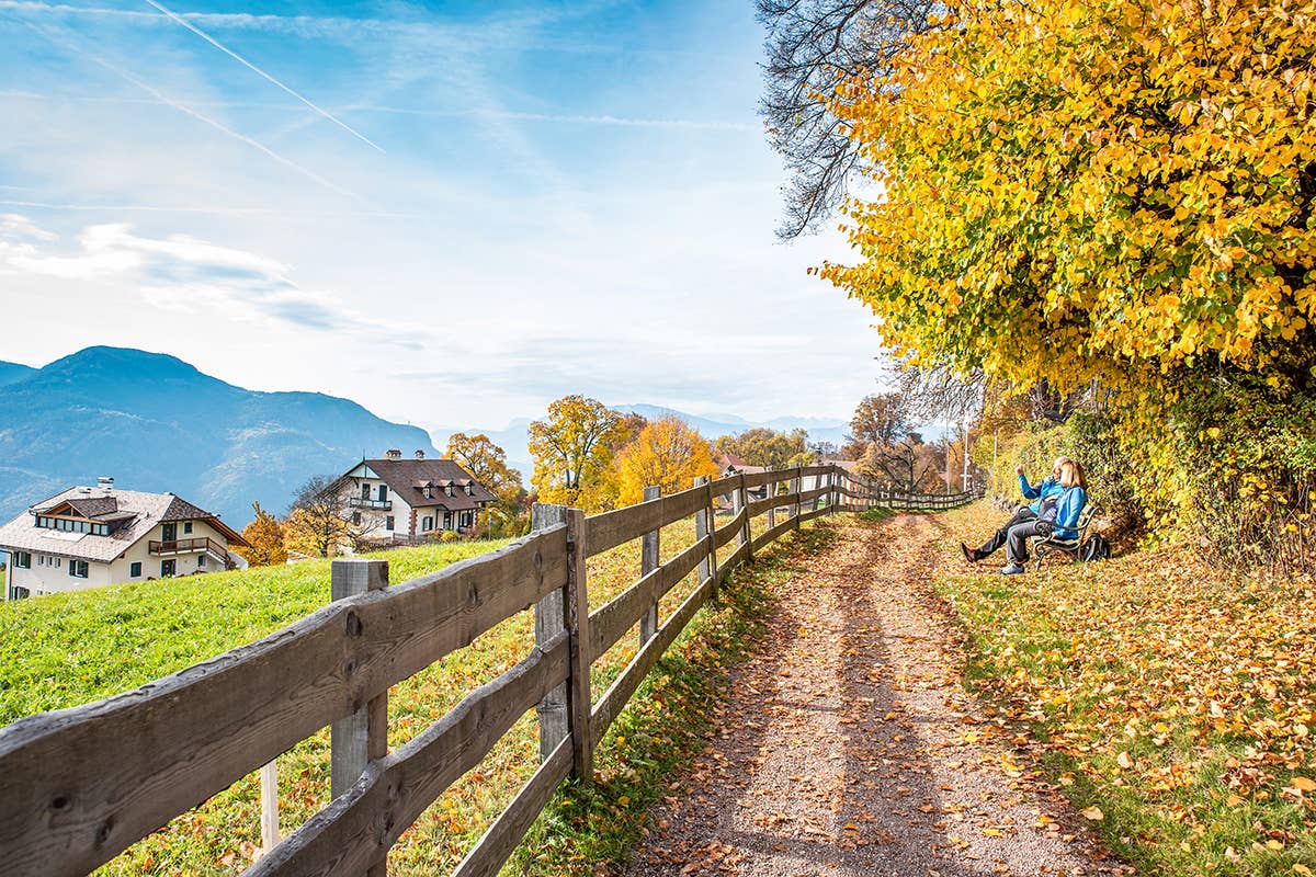 Autunno nel Renon. Tourismusverein Ritten Foto Manuela Tessaro 