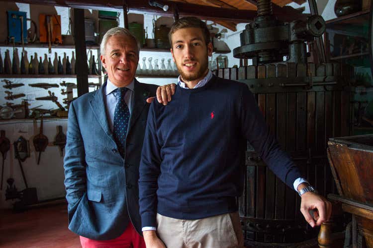 Riccardo e Gualberto Ricci Curbastro (Ricci Curbastro, con Gualberto ha inizio la 18&ordf; generazione)