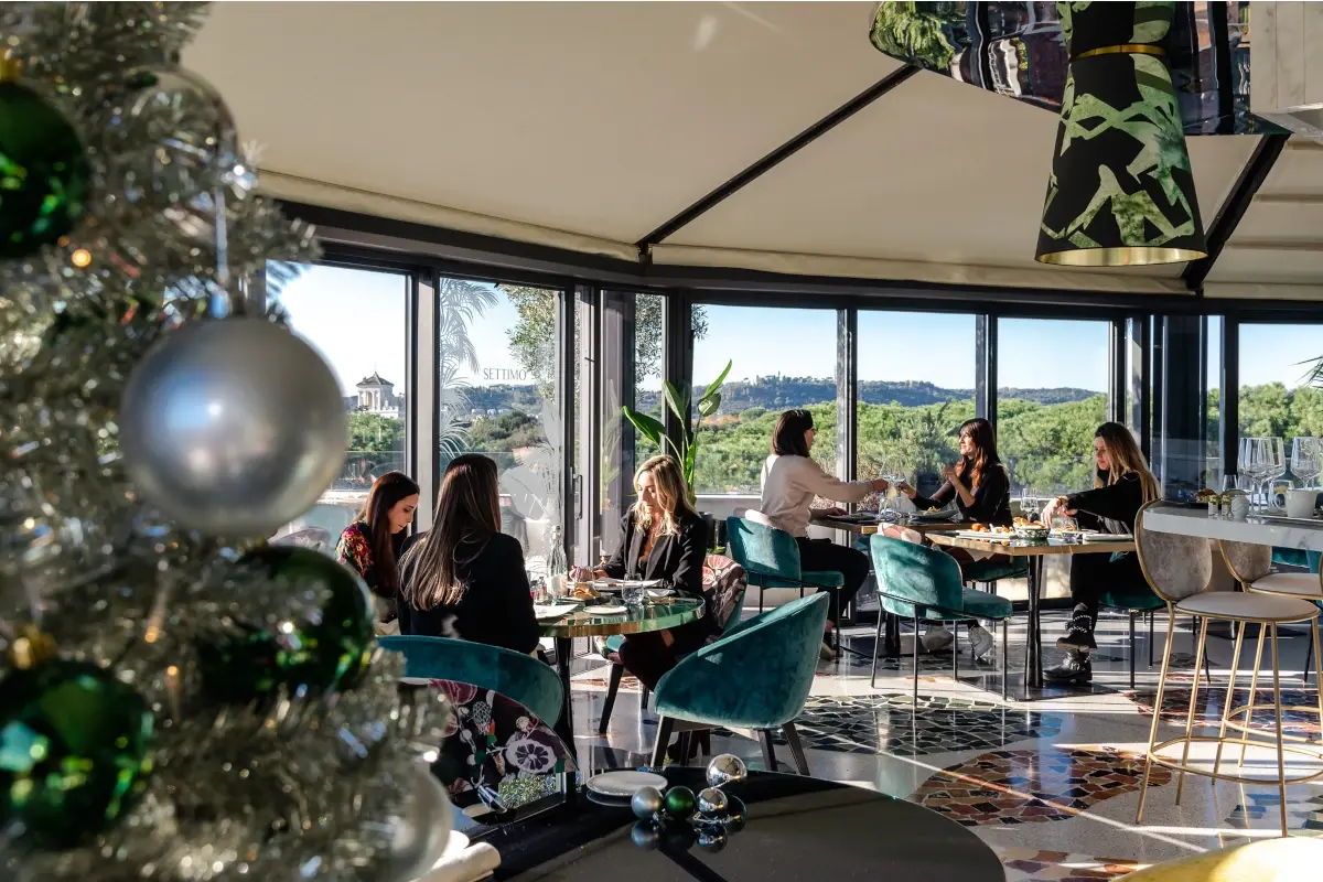 La terrazza di Settimo Roman Cuisine a Roma Capodanno 2023: 13 proposte per un cenone da favola a Roma e dintorni