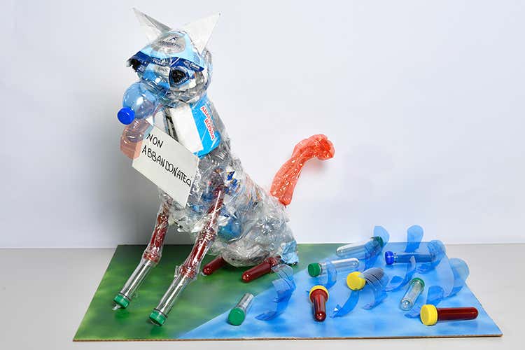 (San Benedetto dalla parte dell&rsquo;ambiente Successo per il concorso Ricicla con arte)