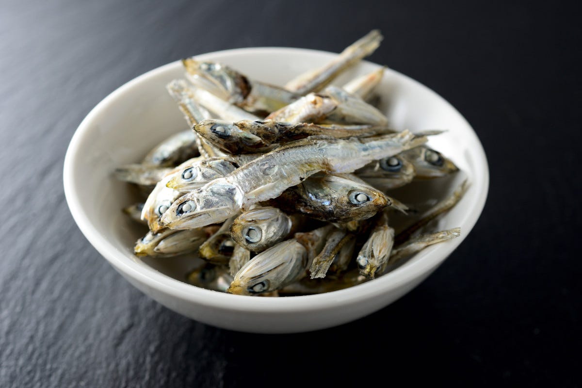 Il segreto della longevità giapponese? Piccoli pesci da mangiare interi