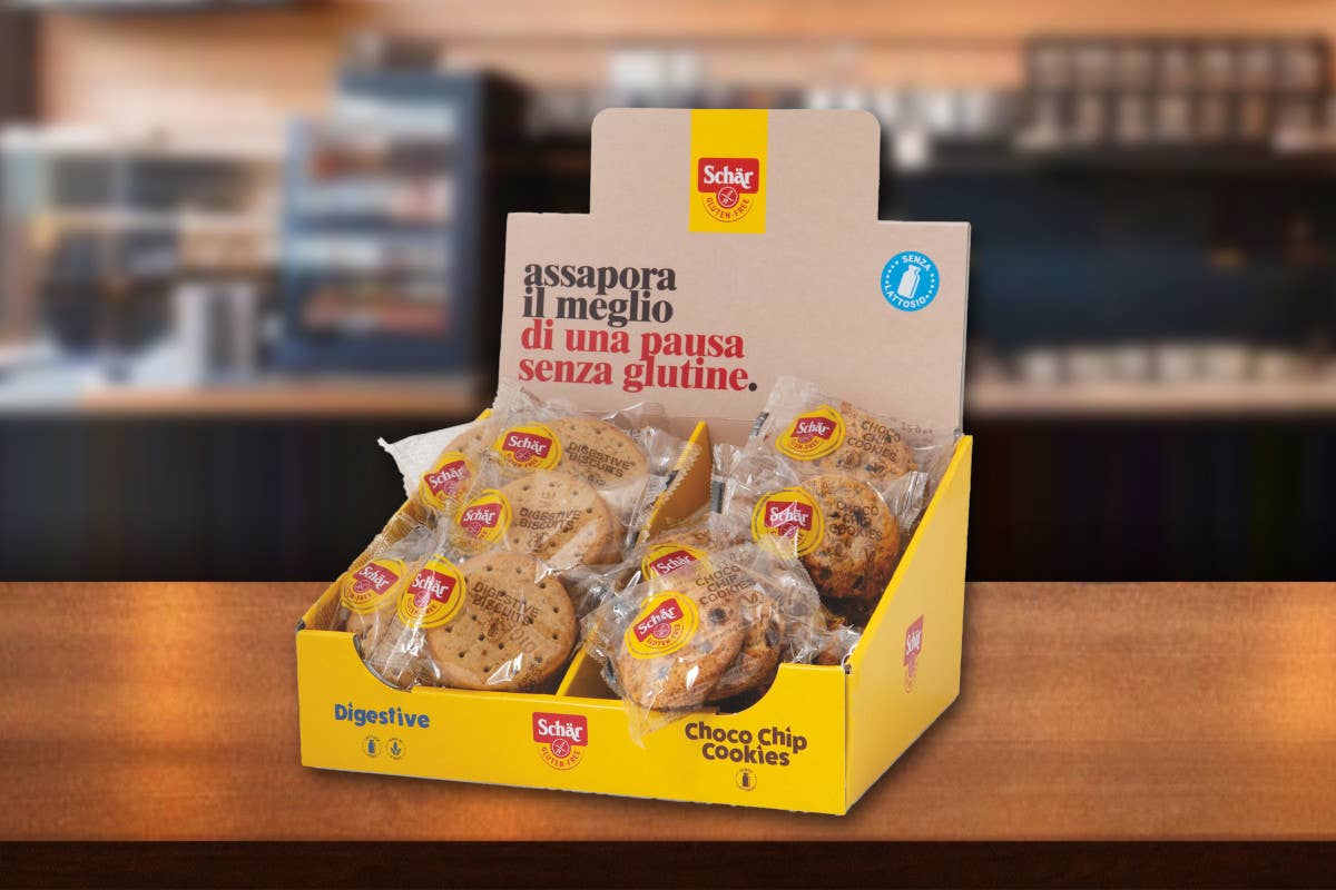 Schär lancia il nuovo Mini-Expo per l'Horeca: biscotti senza glutine e lattosio