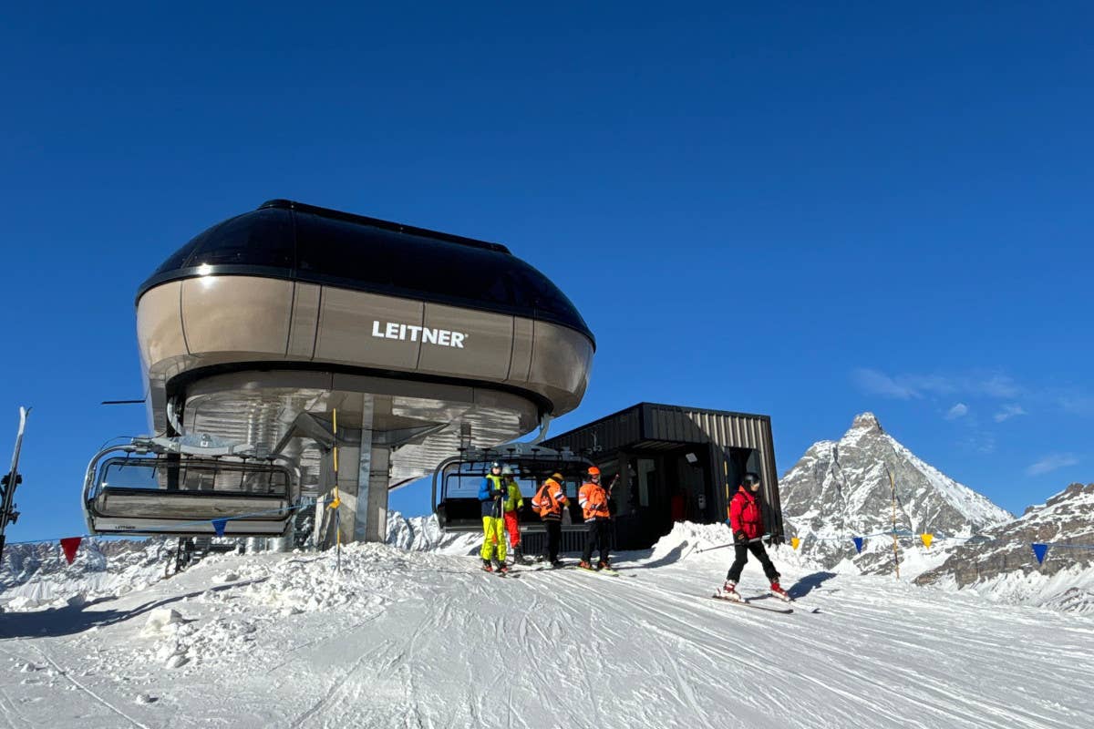 Nuova seggiovia Goillet a Breuil-Cervinia: efficienza e innovazione per gli sciatori