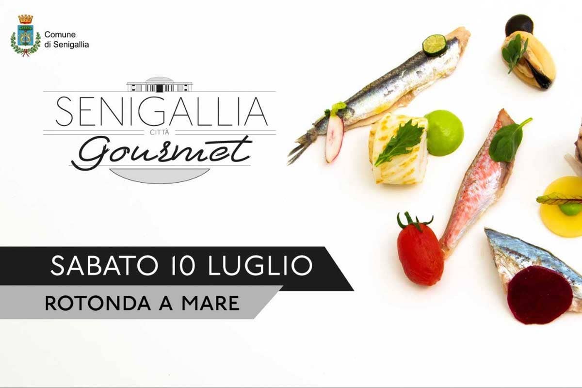 La locandina dell'evento Senigallia diventa Città Gourmet fra simposi, degustazioni e appuntamenti