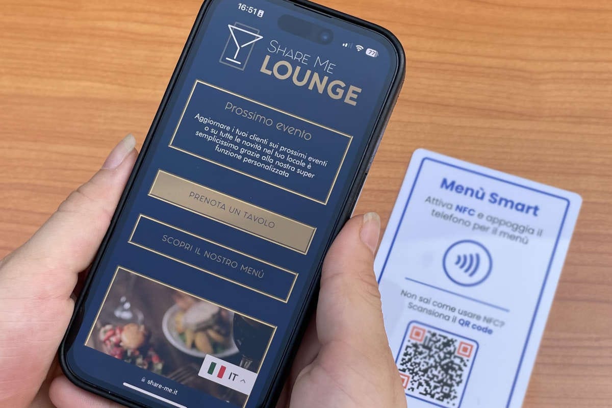 Share-Me, come i menu digitali stanno migliorando la ristorazione