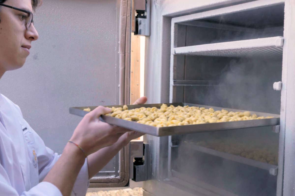 La conservazione del tortellino modenese con la criogenesi alimentare di Siad