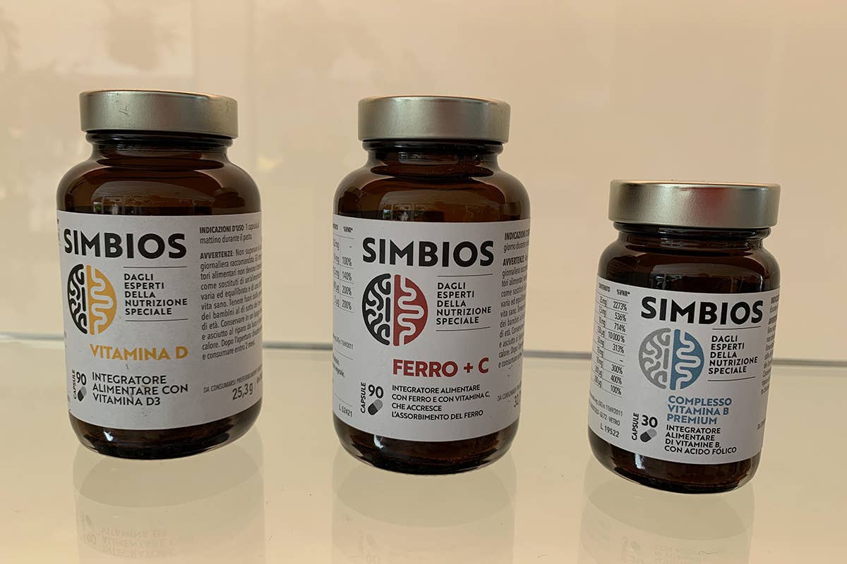 Cervello e intestino sono uniti nel logo di Simbios Dr. Schär presenta Simbios, per il benessere di intestino e mente