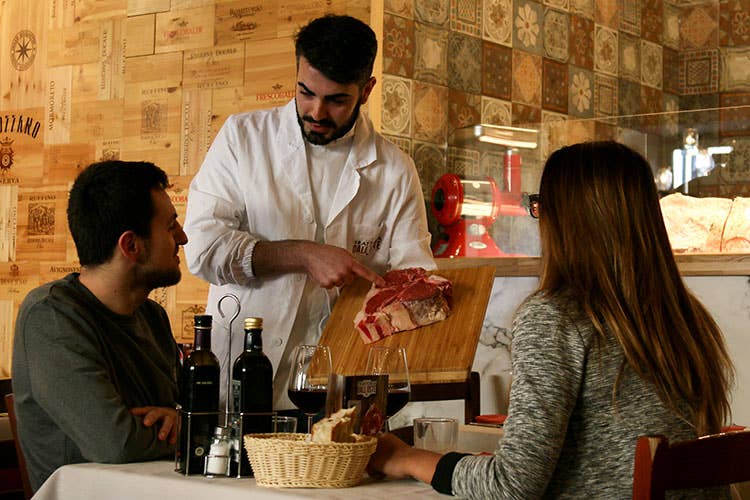 (Il sommelier della carne Nuova professione a Trattoria dall'Oste)