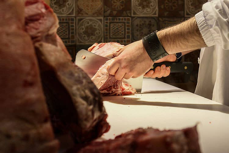 (Il sommelier della carne Nuova professione a Trattoria dall'Oste)