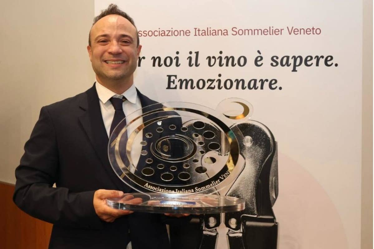 Enrico Panizzuti è il miglior sommelier del Veneto 2024