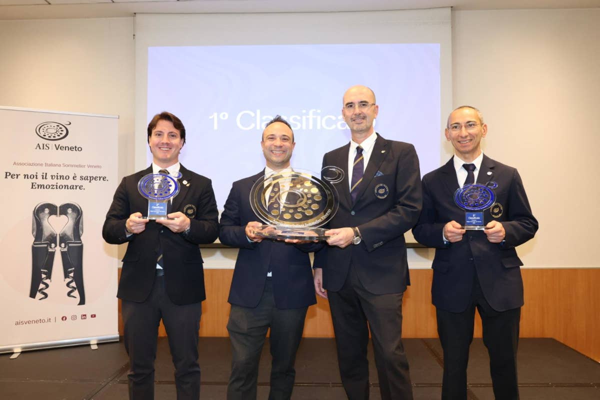 Enrico Panizzuti è il miglior sommelier del Veneto 2024