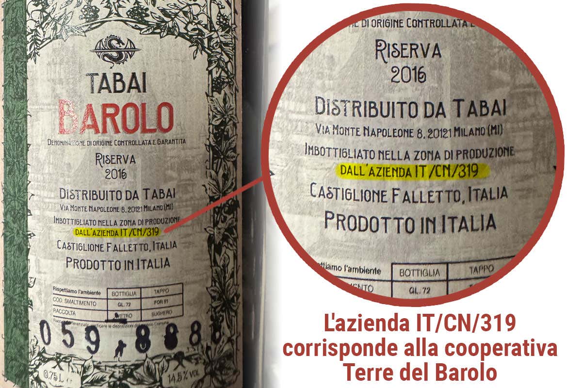 Il mistero del Barolo Tabai: niente cantina ma bottiglie da mille euro