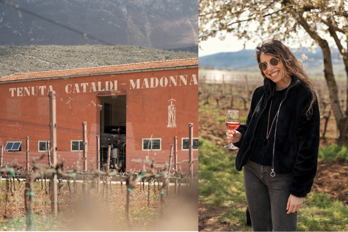 Giulia Cataldi Madonna, enologa, guida la cantina Cataldi Madonna L'enologa Giulia Cataldi Madonna: “I nostri vini raccontano il territorio”