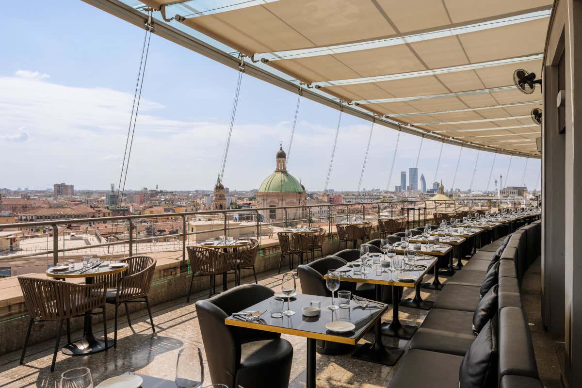 The Roof Milano Bar & restaurant: menu degustazione con vista The Roof Milano Bar & restaurant: menu degustazione con vista