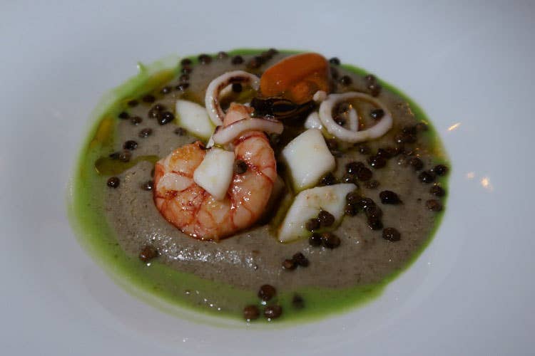 Mare di lenticchie (Con Terre di Shemir day grandi cuochi a casa Pellegrino)