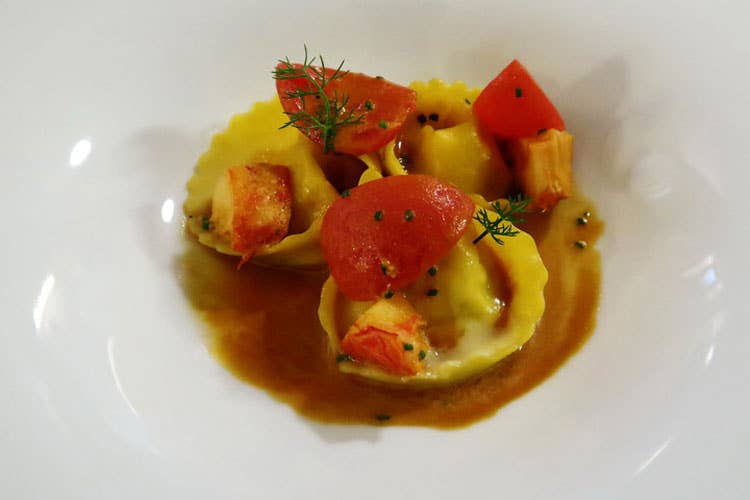 Tortelli di patate e provola (Con Terre di Shemir day grandi cuochi a casa Pellegrino)