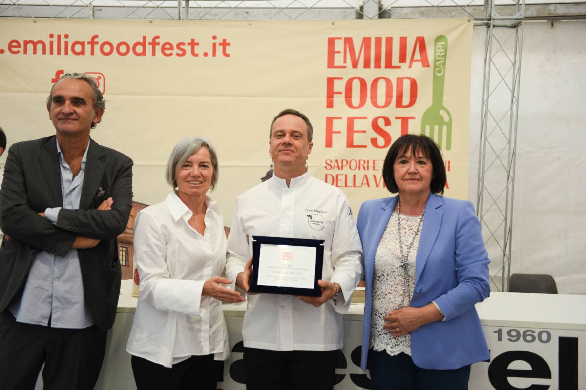 Luca Marchini è l'ambasciatore del gusto all'EmiliaFoodFest 2024