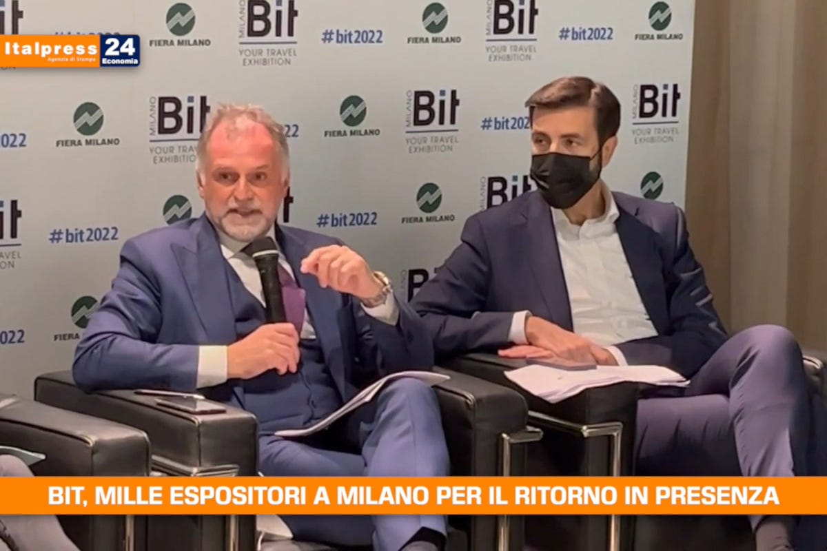 [TG Economia]: Bit, mille espositori a Milano per il ritorno in presenza