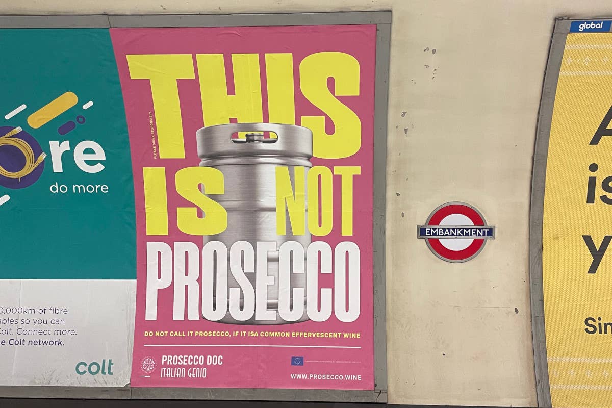 Londra è avvertita: «Alla spina o in lattina, non è Prosecco»