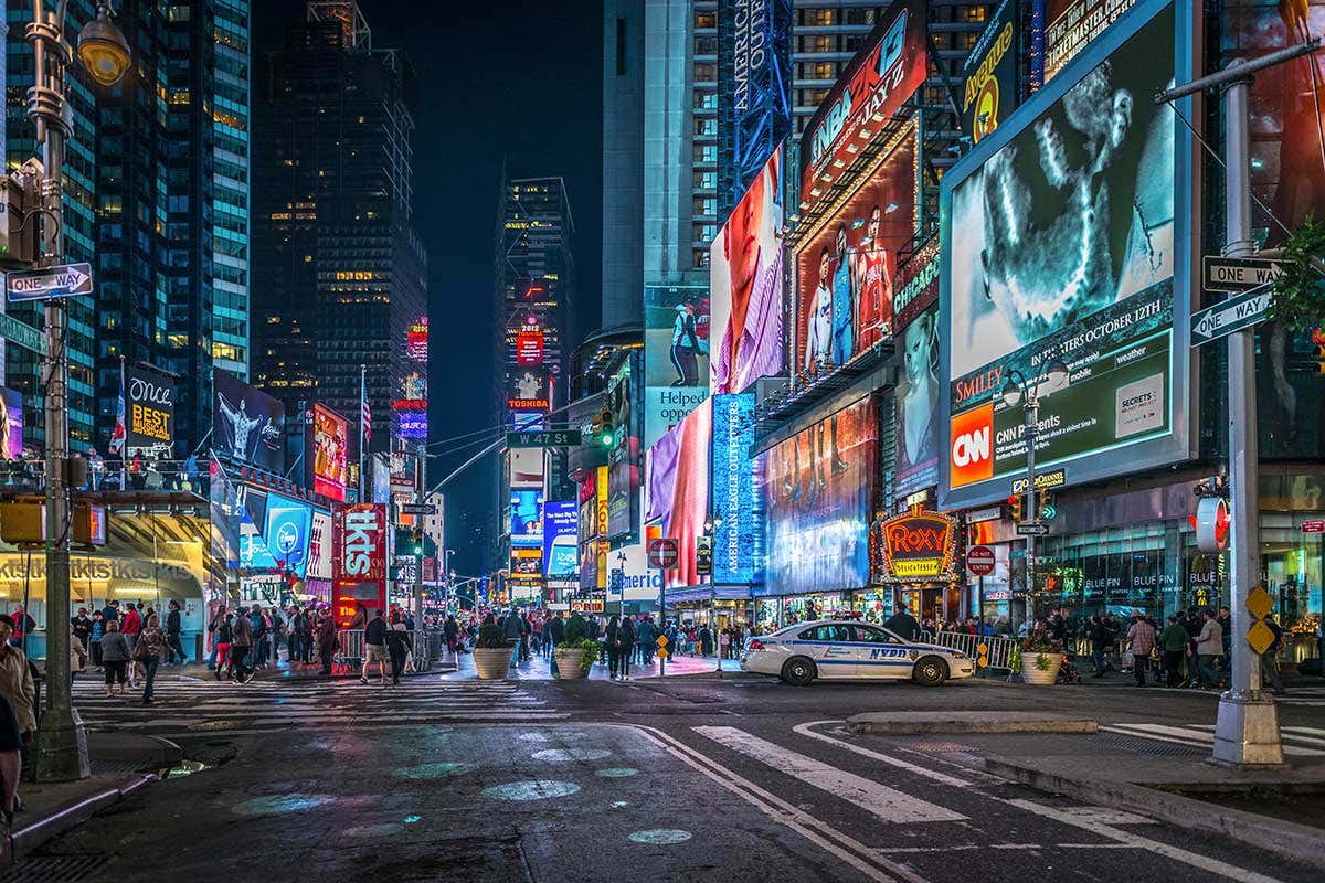 Time Square a New York Anche News York si prepara a introdurre il green pass per i ristoranti Time Square a New York Anche News York si prepara a introdurre il green pass per i ristoranti