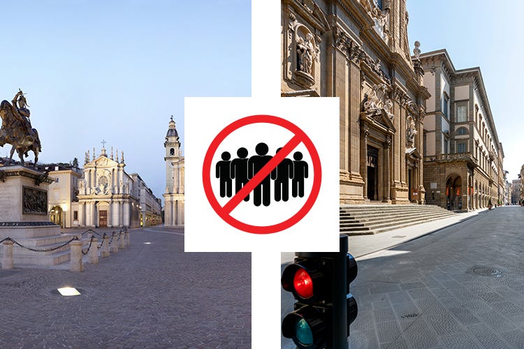 Firenze e Torino stringono sugli assembramenti - Sindaci in campo contro la movida Restrizioni a Firenze, Torino incerta