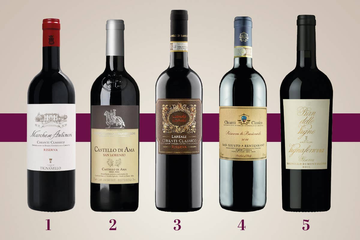 I grandi Sangiovese e Supertuscan: tra terroir unici ed eccellenze toscane