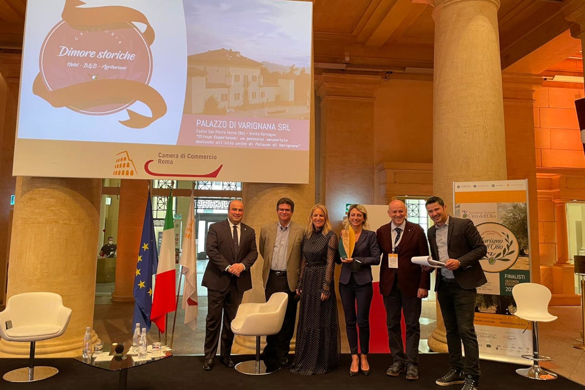 la categoria ospitalità va a Palazzo di Varignana Turismo dell’Olio: Umbria e Toscana fanno incetta di premi