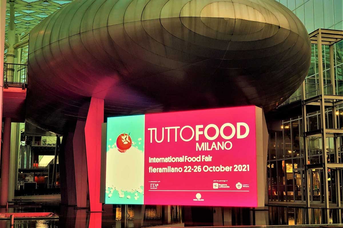 Fino al 26 ottobre i padiglioni della Fiera di Milano a Rho ospiteranno l'edizione 2021 di Tuttofood Tuttofood vetrina del tesoro italiano: il cibo, che vale 575 miliardi di euro