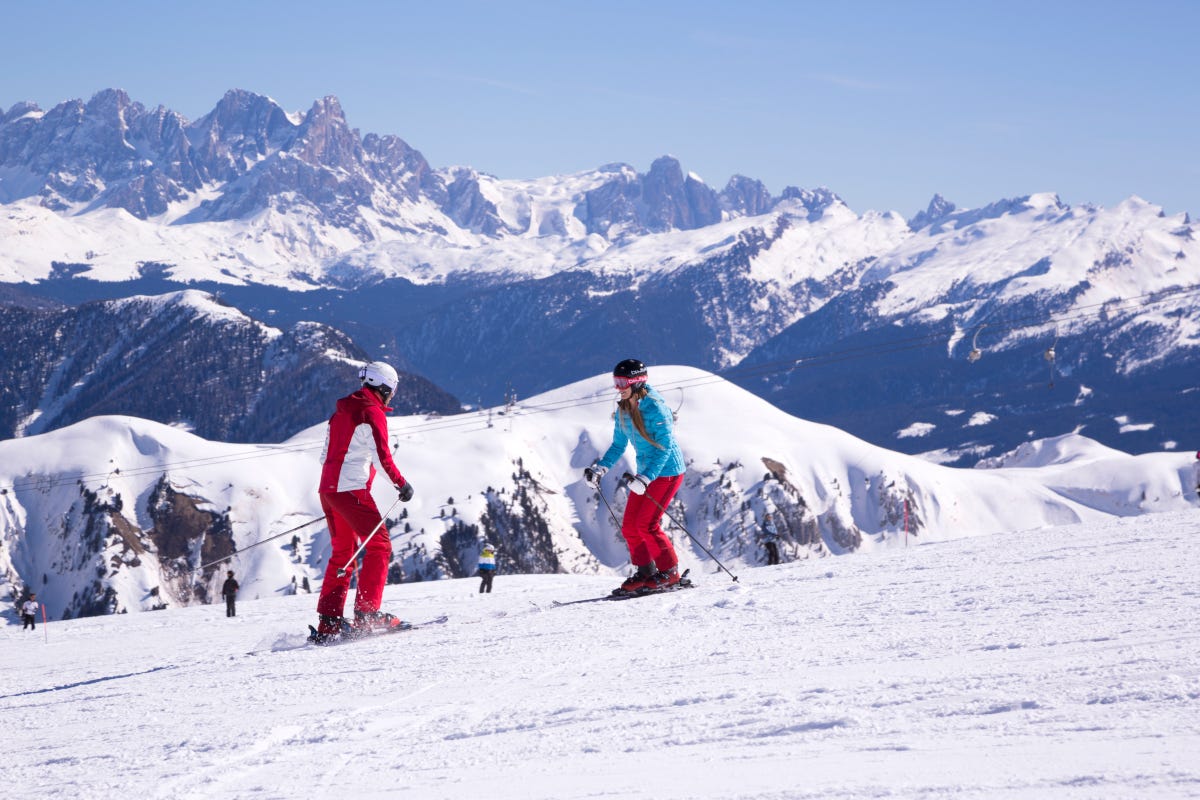 Lo spettacolo del Latemar La Val d'Ega guarda già all'inverno con nuovi impianti e nuove piste
