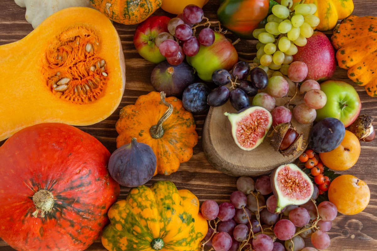 Arrivno in tavola le prime zucche Foto: shutterstock Autunno al mercato: debuttano zucche uva da tavola regina