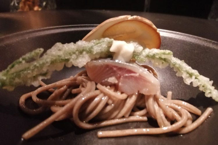 Gli spaghetti del Taki Labò - Viglietti porta un po' di Liguria al giapponese Taki Labò di Roma