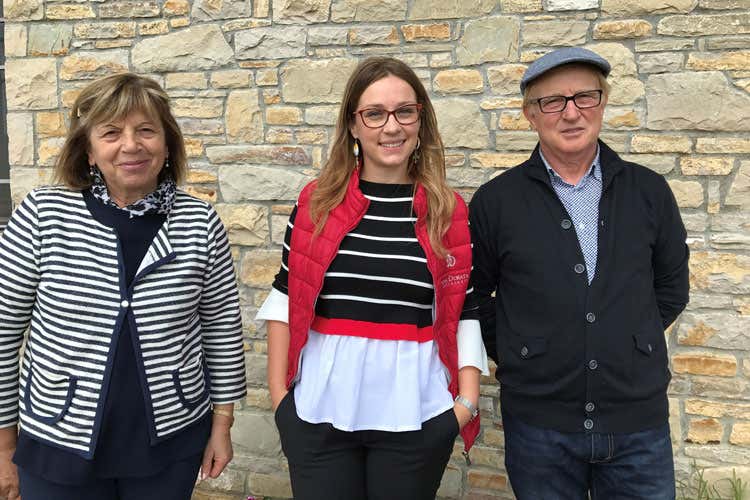 Luciana, Luisa e Vigilio Rocco (Franciacorta Vigna Dorata Passione di famiglia per il territorio)