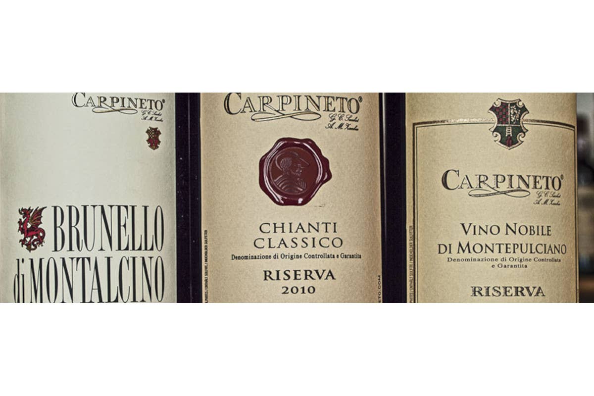 I tre vini Carpineto protagonisti di Vitigno Italia 