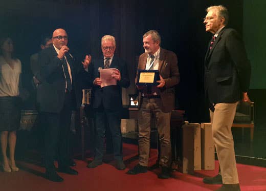 Ad Alberto Lupini dal Touring Club il Premio Michele D Innella