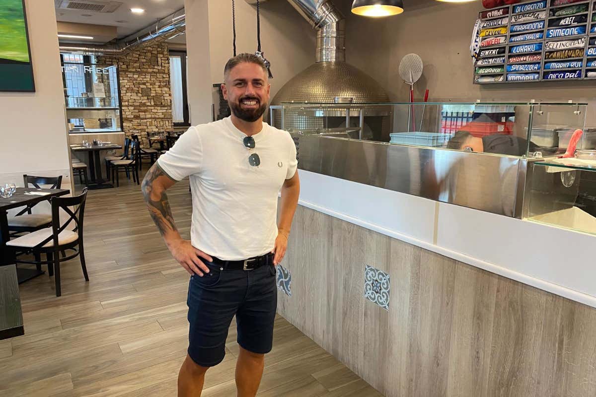 Dietro la leggerezza della pizza, la forza di un laboratorio: a casa di Diego Vitagliano