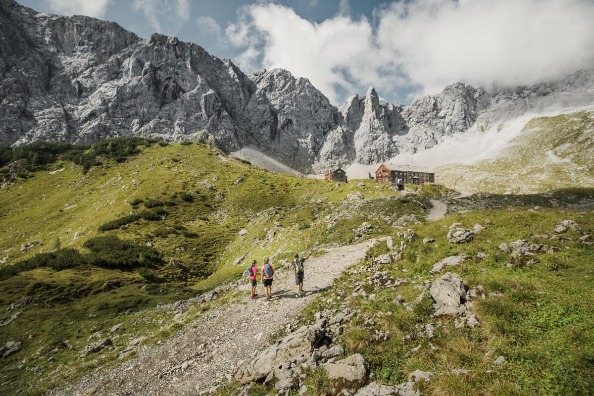 Il Tirolo è meta di escursioni in alta montagna 