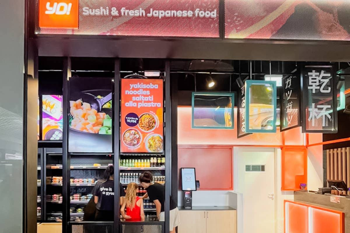 Yo! Sushi sbarca a Roma Termini: è il primo ristorante della catena in Italia