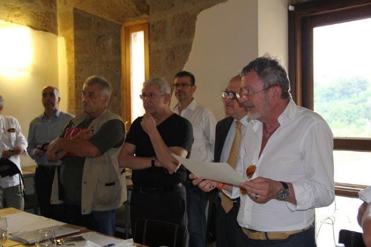 La giuria: Franco Pasqualin, Tano Simonato, Simone Fracassi e Alberto Lupini
