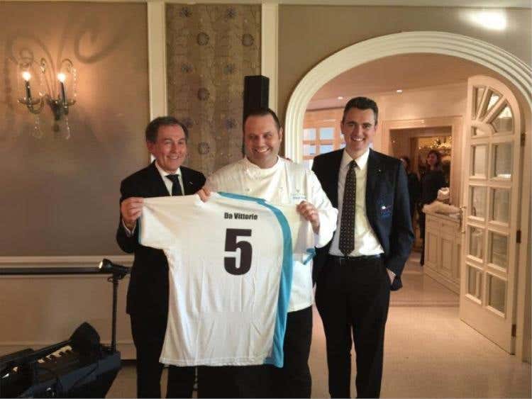 da sinistra: Renato Besenzoni, Bobo Cerea e Giovanni Santini