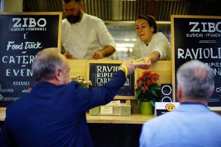 ZIBO CUOCHI ITINERANTI - Carbonara in raviolo