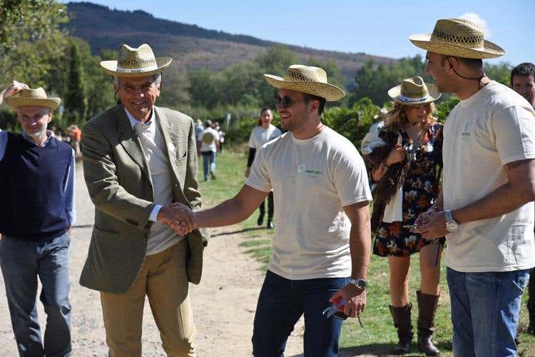 (Ferragamo, vino e arte a Il Borro 
Binomio vincente nella tenuta toscana)