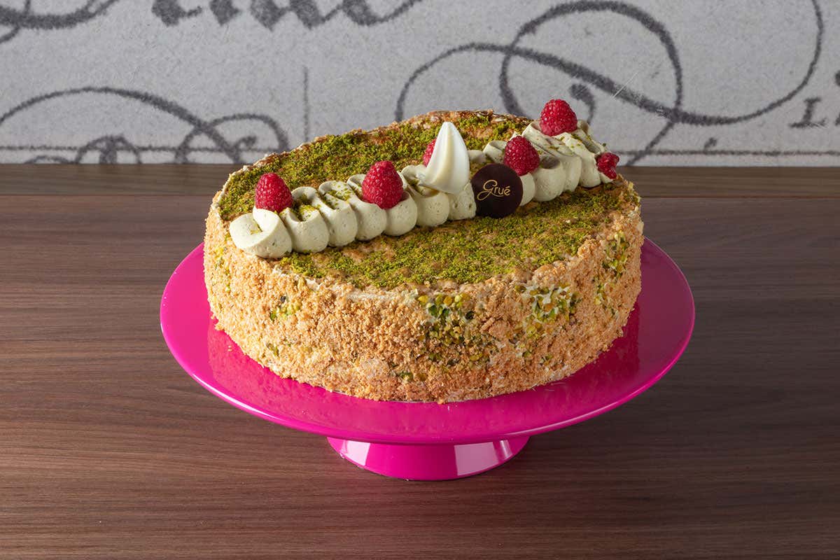 Millefogli al pistacchio