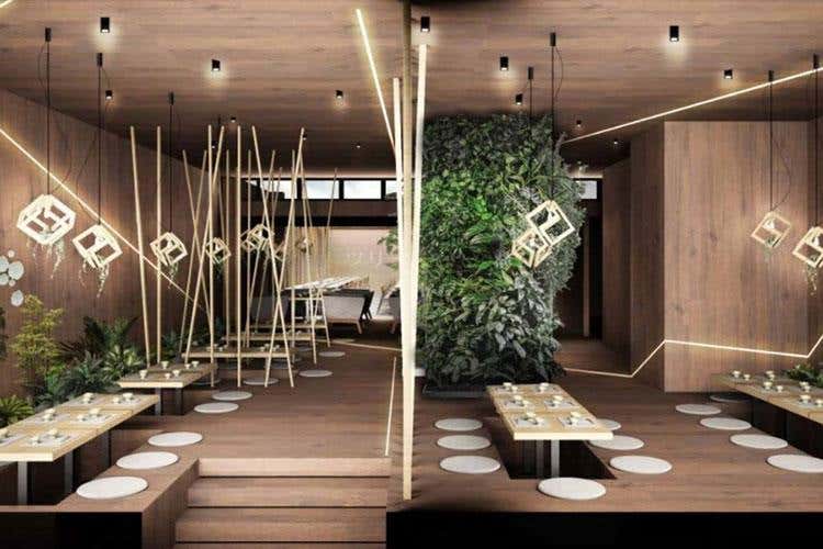 (Oasi orientale a Roma 
A Moku immersi in giardino zen)