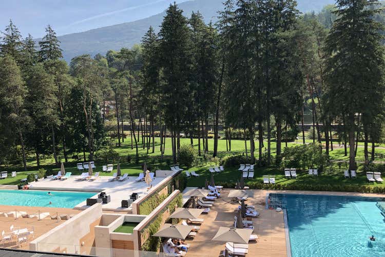 (Terme di Comano, vero benessere 
racchiusi dalla natura trentina)